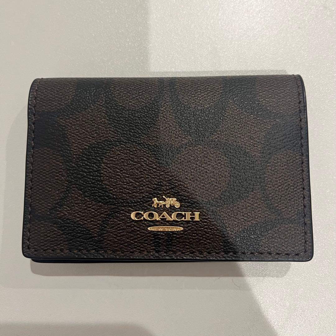 COACH コーチ 名刺入れ カードケース 91681