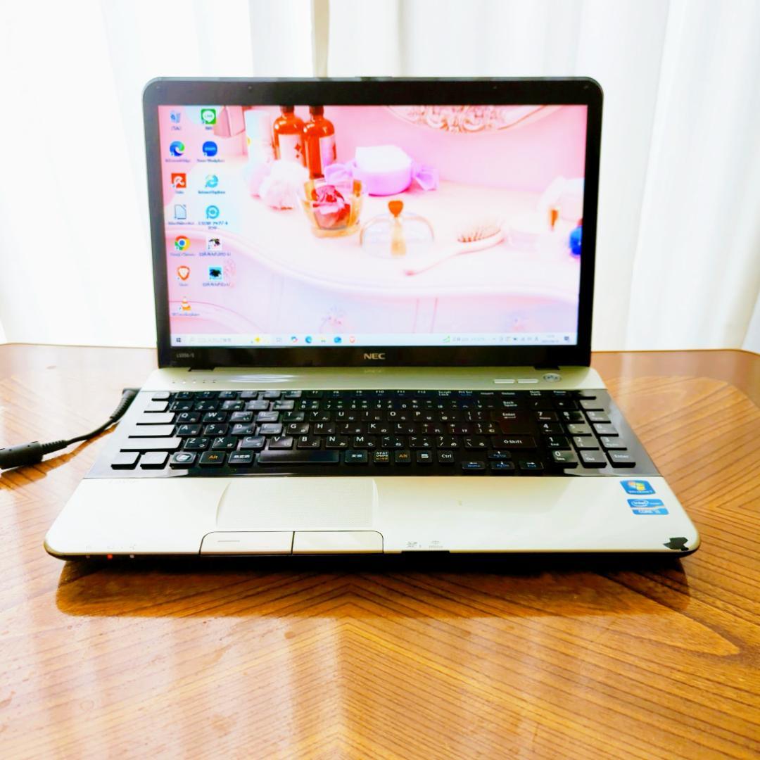 ブルーレイ再生⭐高性能i5・大容量500GB✨初心者も安心のNECノートPC
