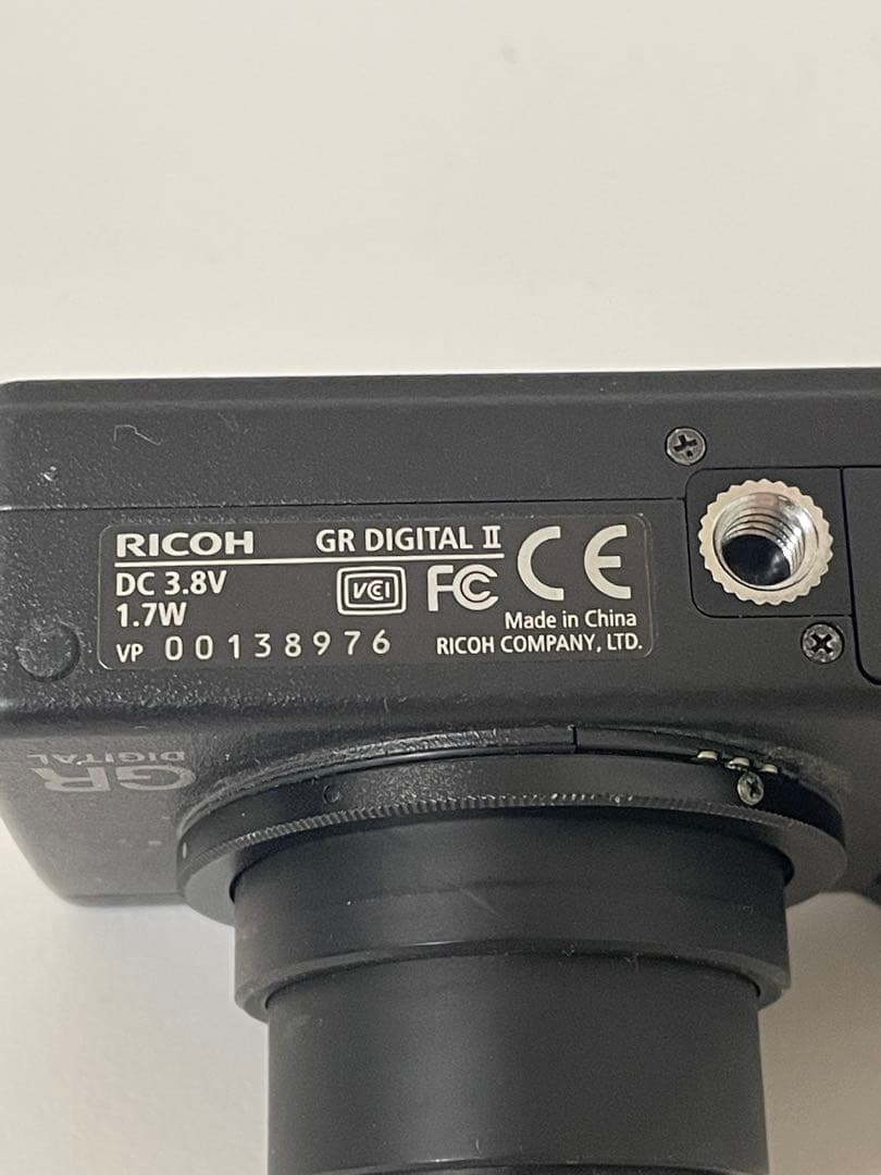 デジタルカメラ RICOH GR DIGITAL II