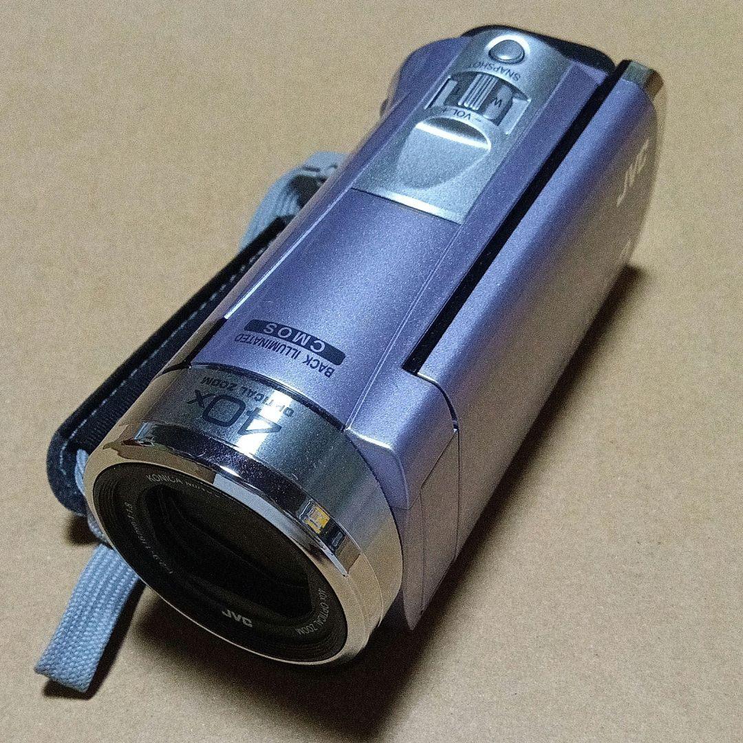 JVC ビデオカメラ Everio バイオレット GZ-HM33-v