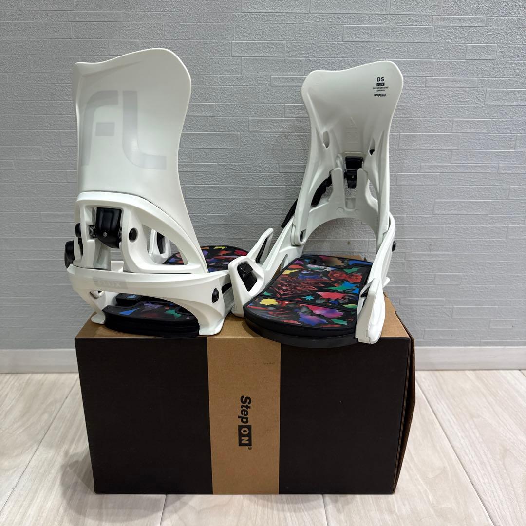 美品 24-25 FLUX DS FSM25MW ビンディング M STEPON