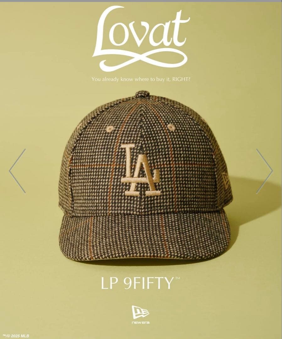 【別注品】NEW ERA ニューエラ Lovat ラバット社 LAD LP950