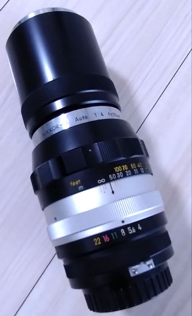 NIKKOR レンズ Auto 1:4 f＝20cm　ケース付き