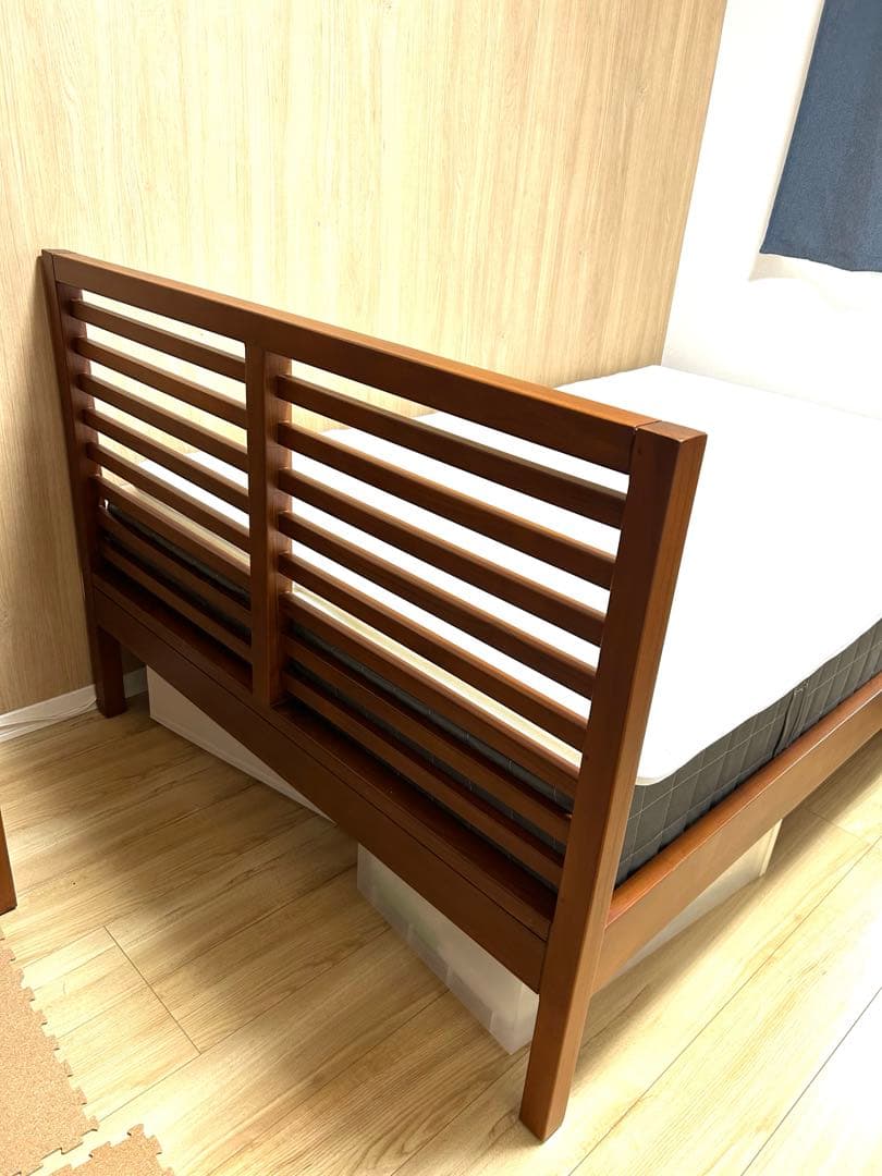 スキャンティークSCANTEAK セミダブルベッドフレーム