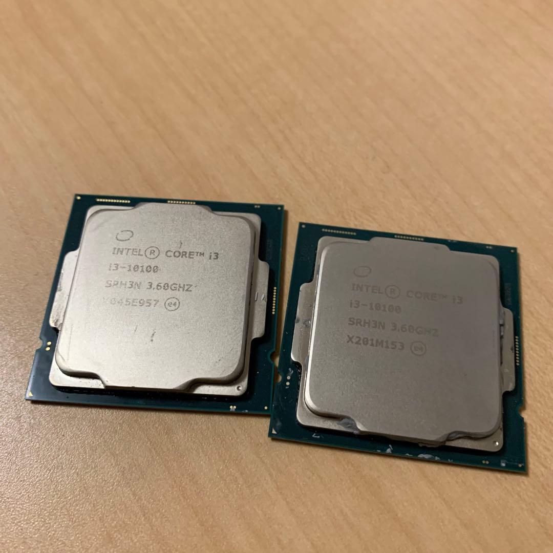 Intel Core i3-10100 2個
