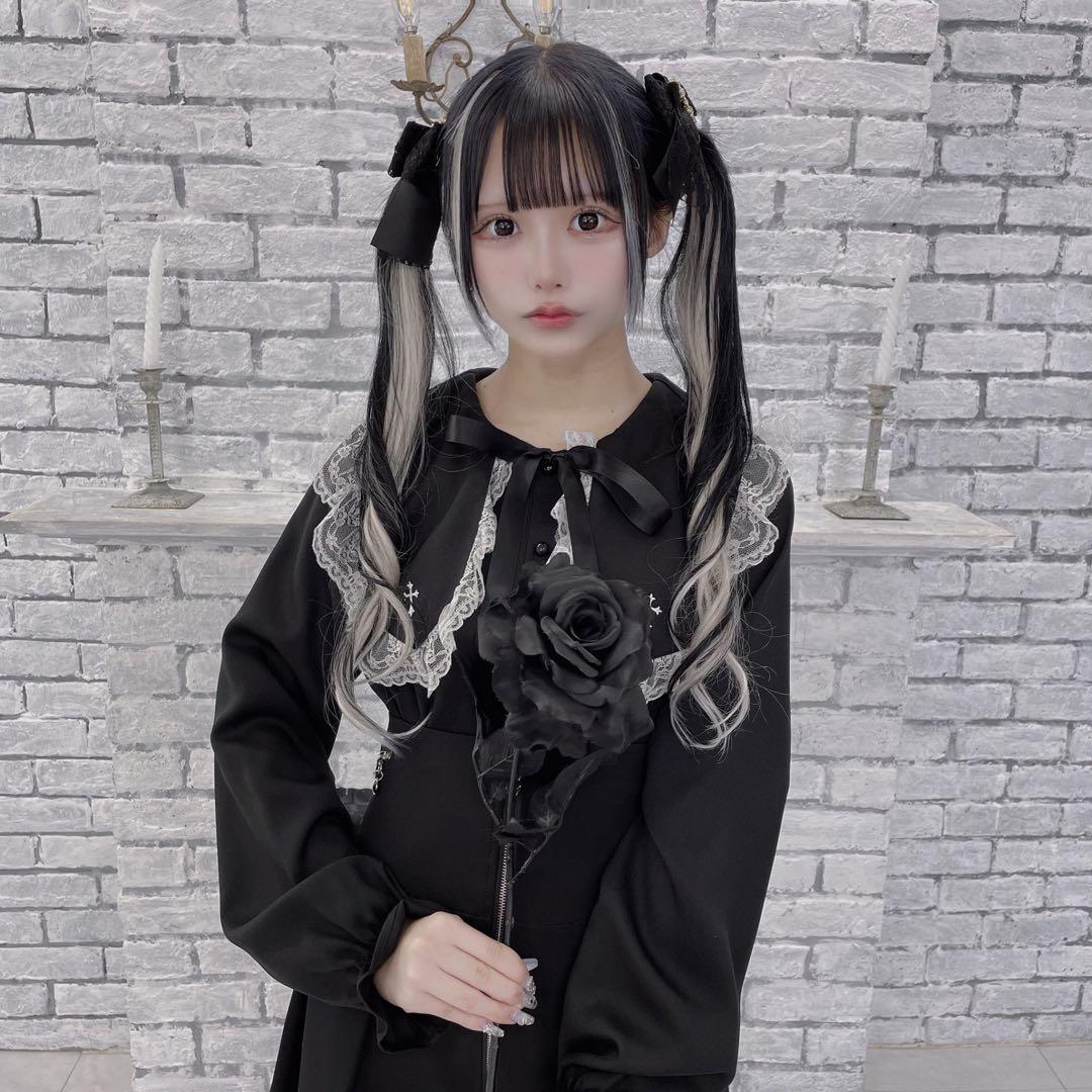 地雷 マーズ セーラー ブラウス ノエミー スカパン 十字架リボン セットアップ