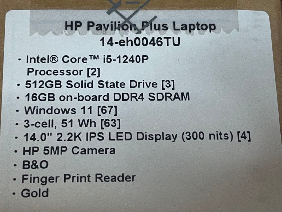 HP Pavilion Plus Laptop 14 ノートパソコン