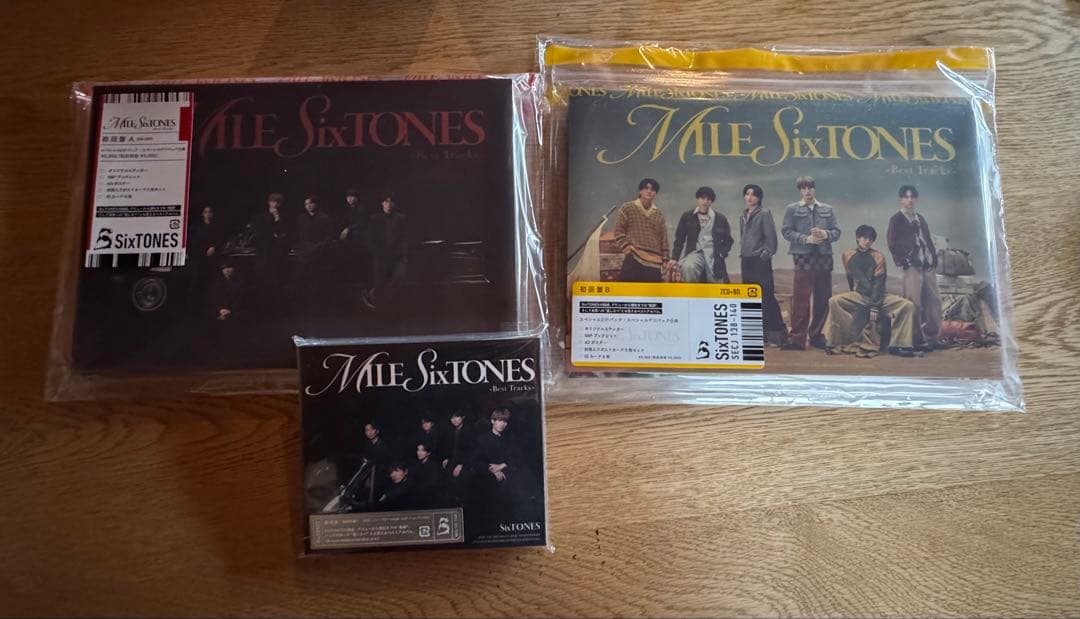 sixtones milesixtones ベストアルバム