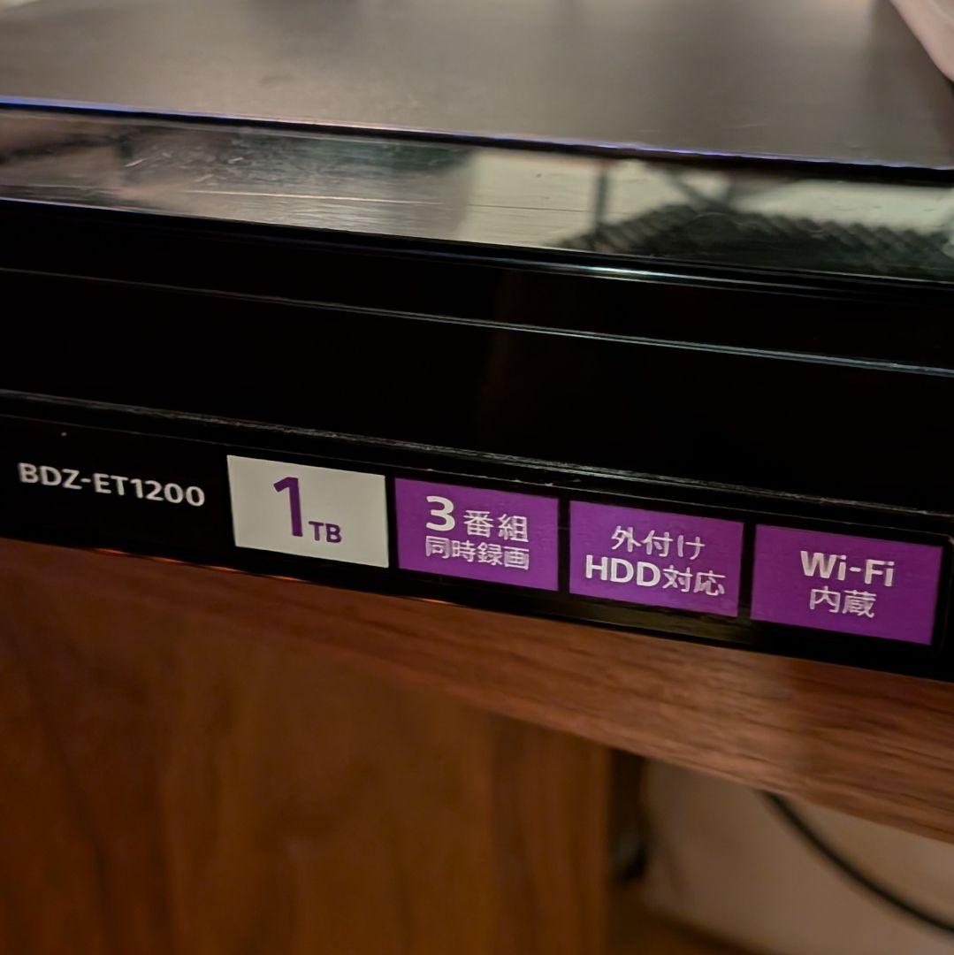 【中古】SONY BDZ-ET1200 ブルーレイディスク DVD 2014年製
