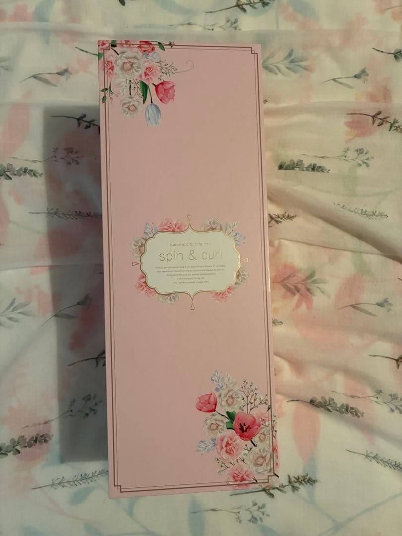 spin & curl KINUJO 自動巻きカールアイロン 絹女