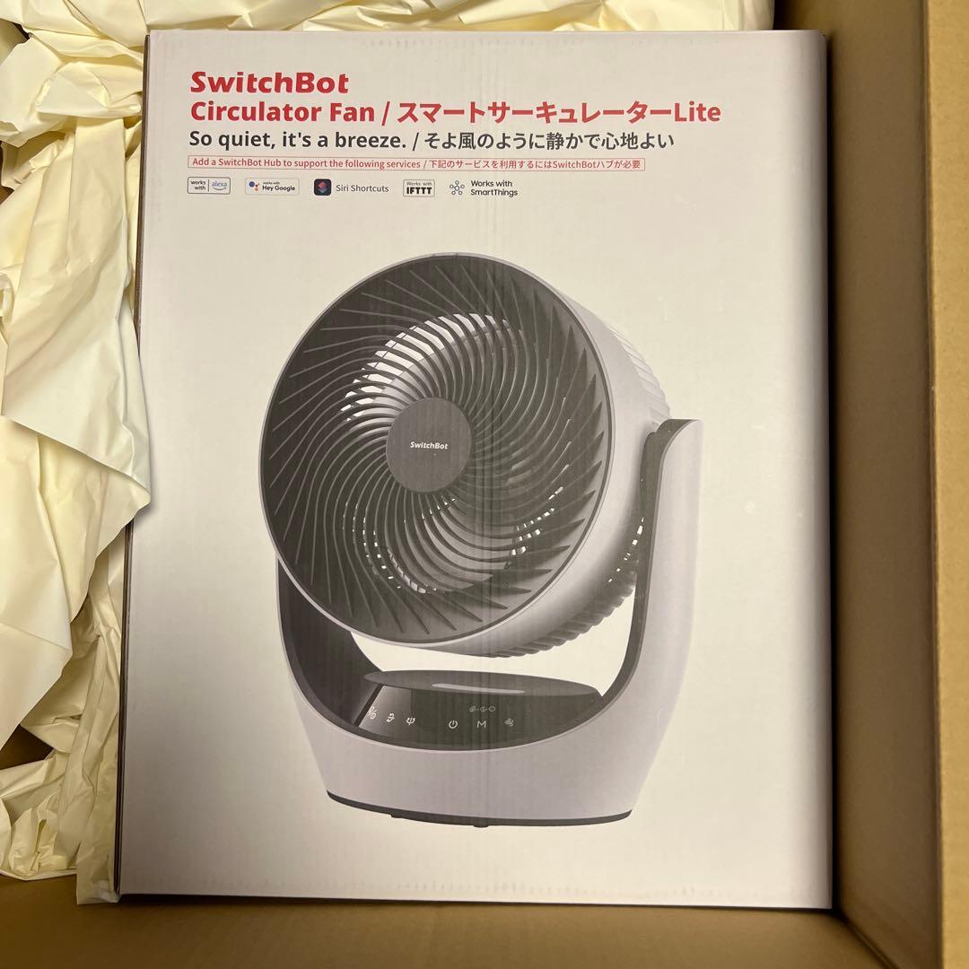 SwitchBot サーキュレーター 静音 首振り