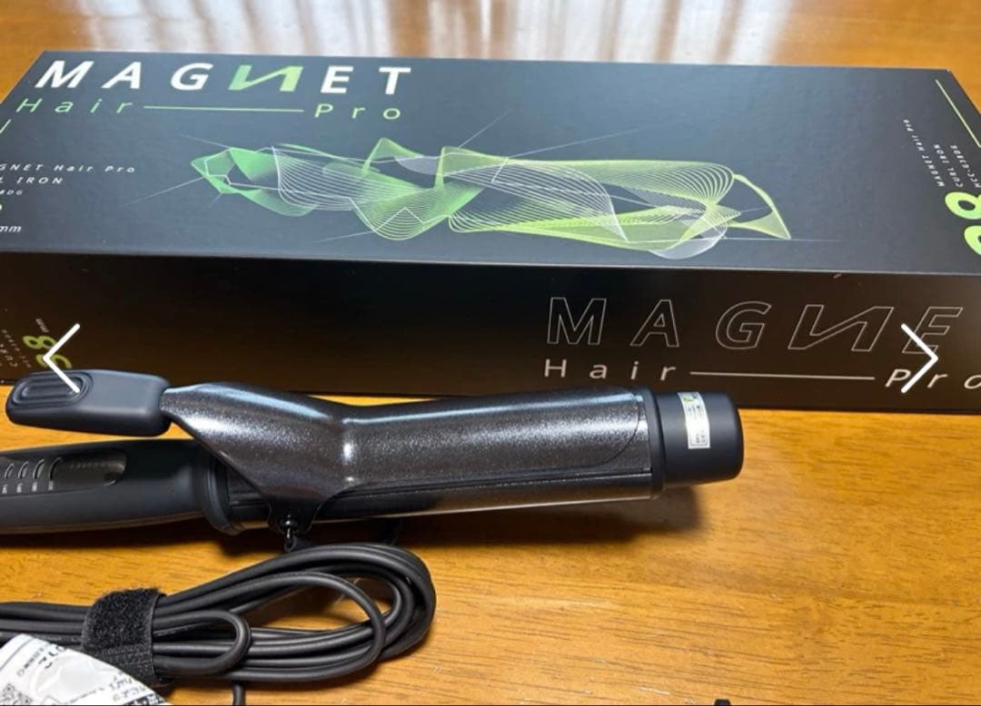 1度使用のみ/保証書付き/マグネットプロ/38mm / クレイツ/カールアイロン