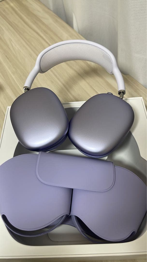イヤホン AirPods max purple model