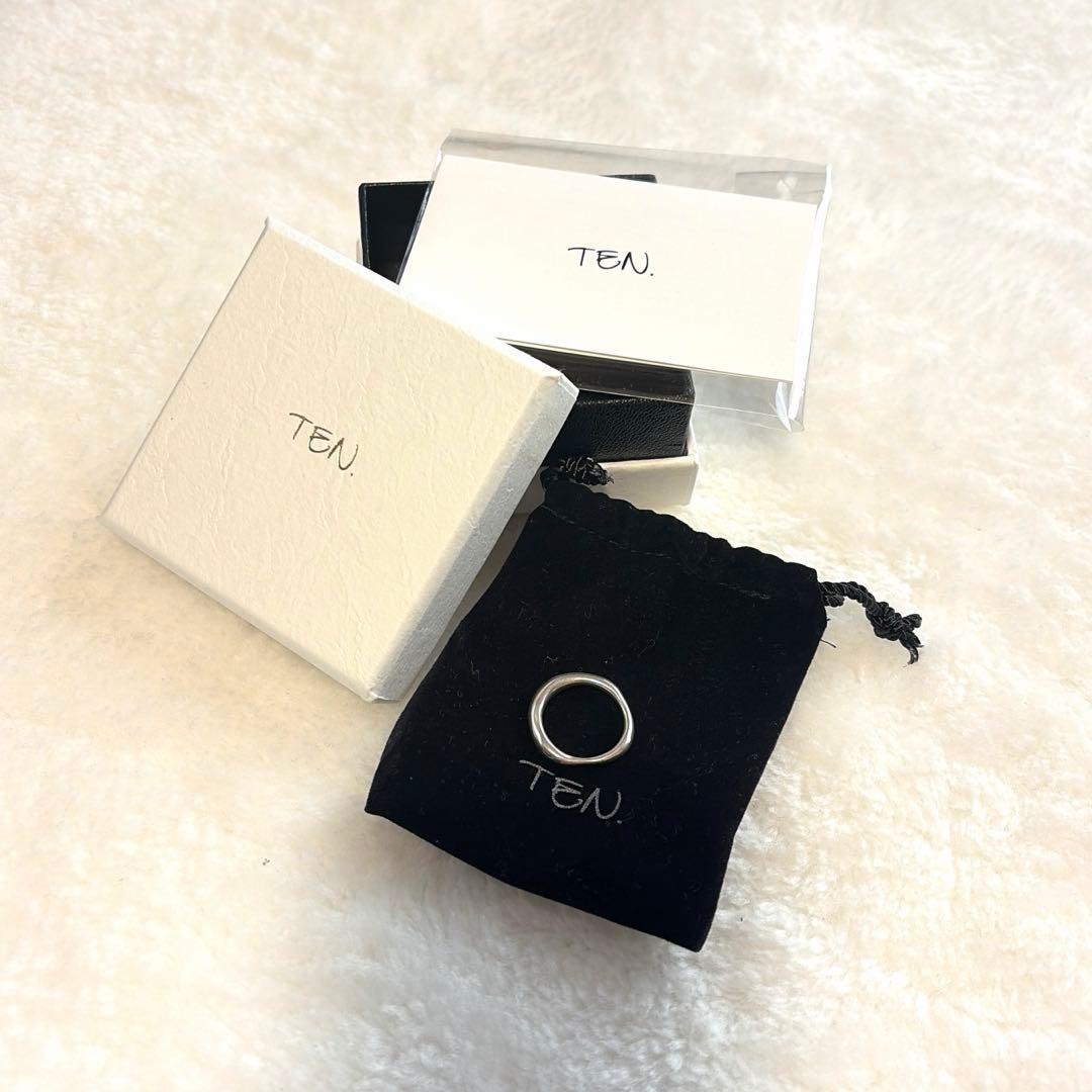 TEN シルバー925 ボーダムリング #13