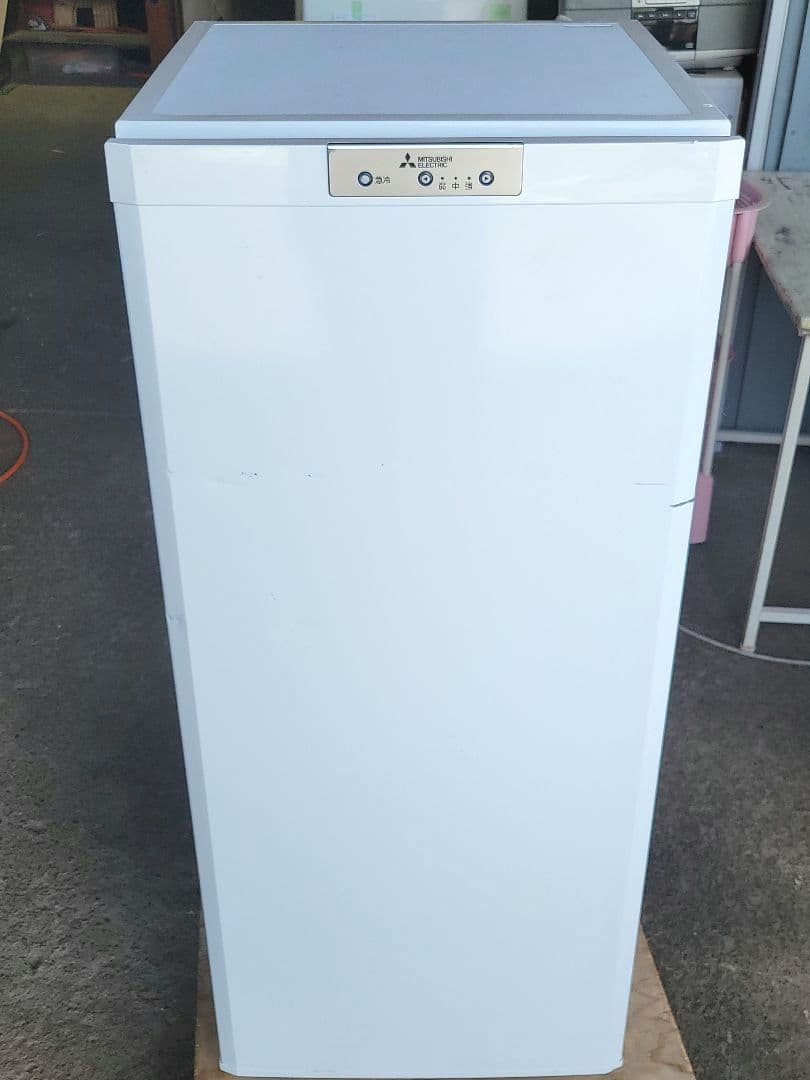 【高年式】三菱 1ドア冷凍庫 MF-U12G-W 121L 22年製 ホワイト