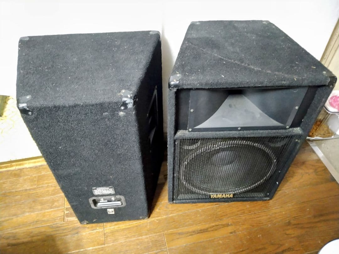 YAMAHA 38cm2WayスピーカーS115.２台セット、スタンド、ケーブル