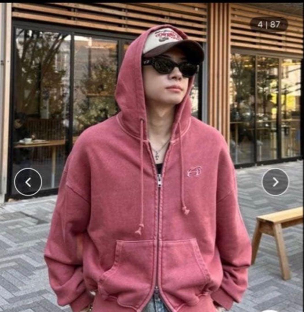 ADAMASTE ジップアップパーカー