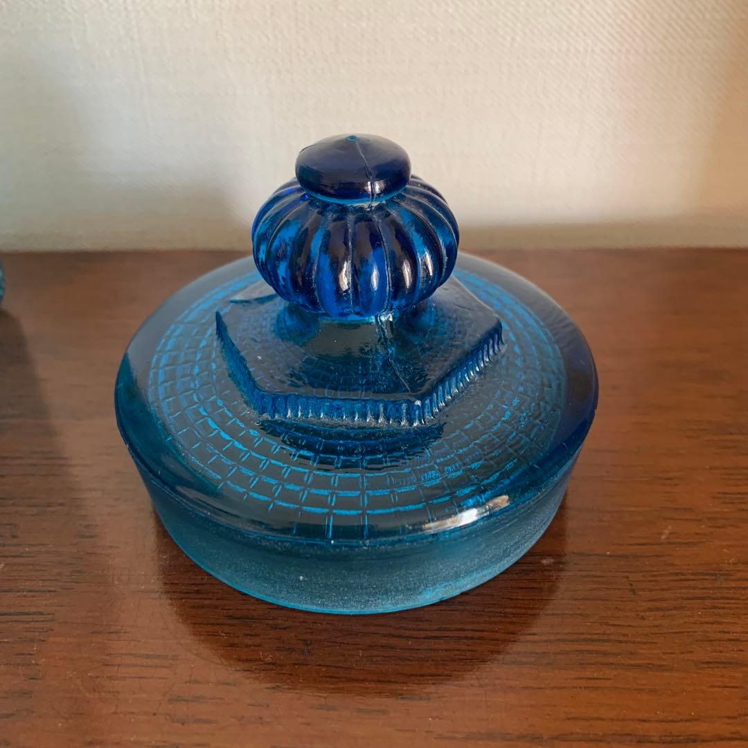 a　モダンガールの菓子瓶　あめや瓶　飴屋瓶