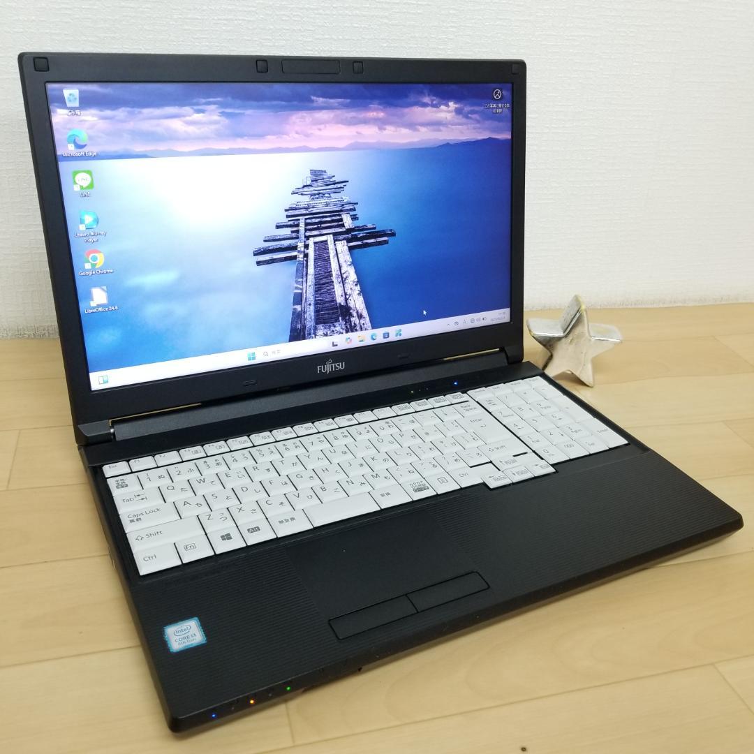 期間限定i3 第8世代 Win11 即使用可ノートPC 富士通(E0477)