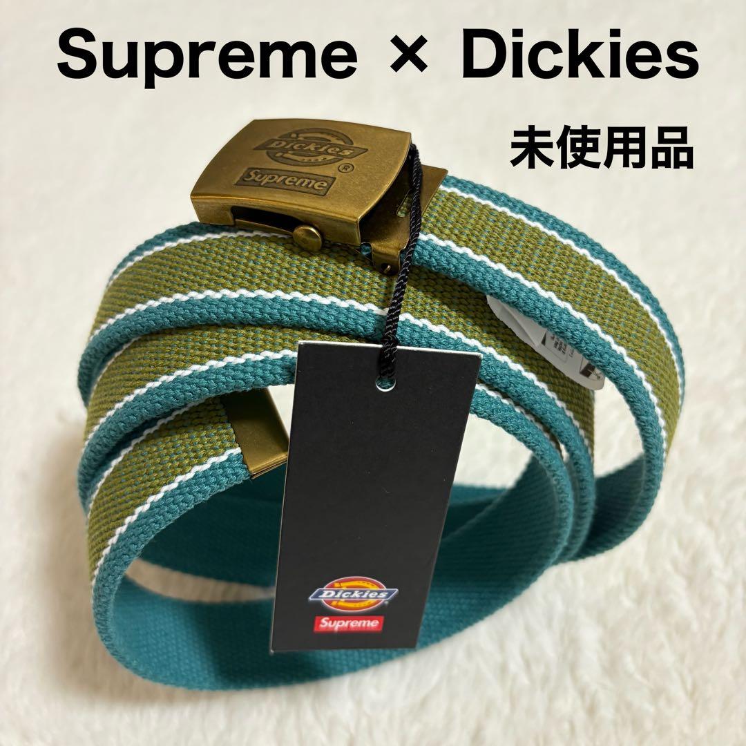 Dickies × Supreme ウェビングベルト フラッシャー付き 未使用品