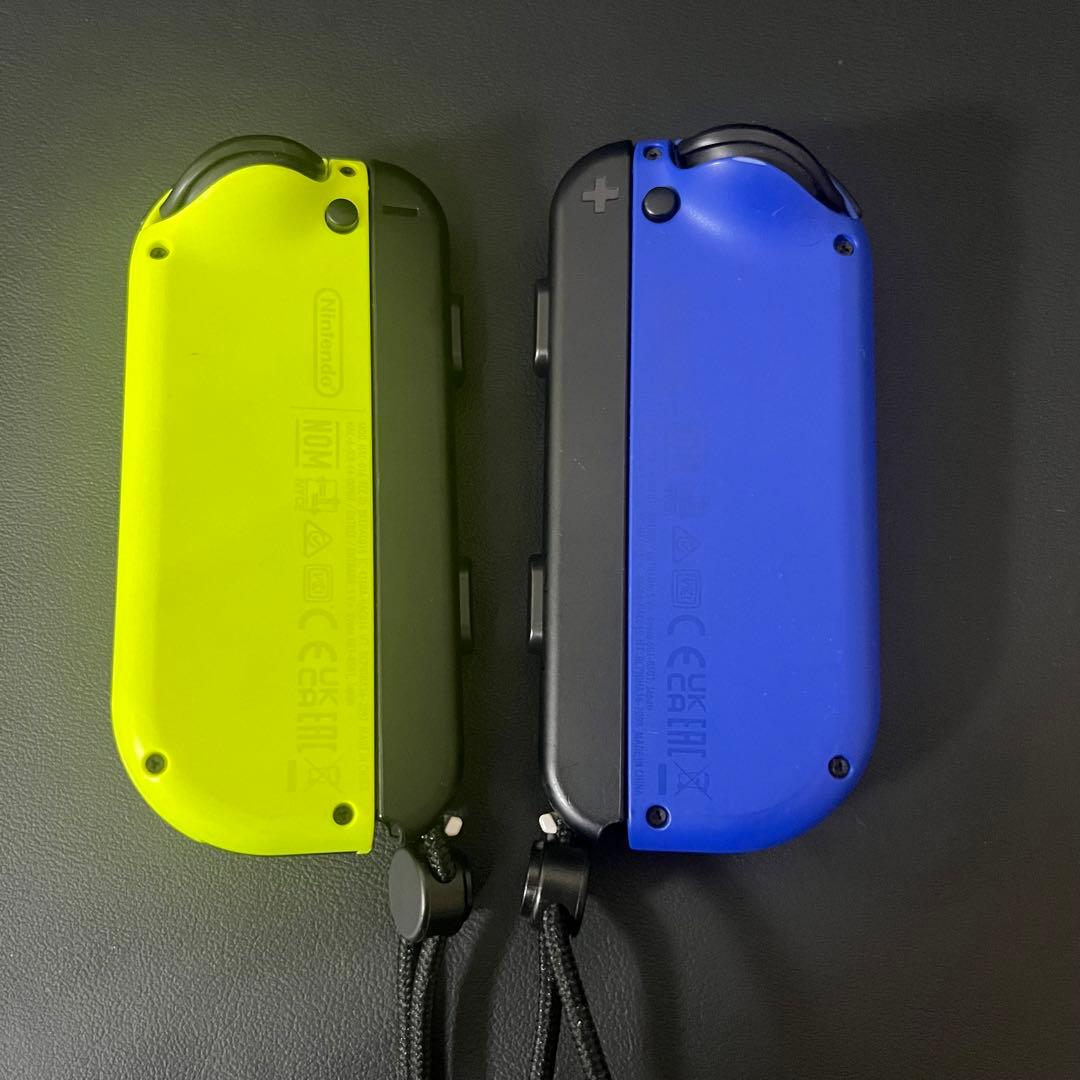 【新品スティック交換済み/完品/動作確認OK】Switch 本体 ブルーイエロー