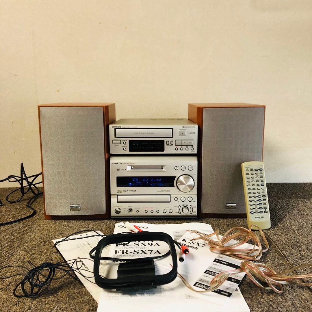 F84✨ONKYO ミニコンポセット CD/MDチューナーアンプシステム