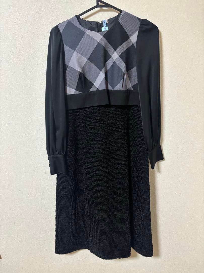 BLUE LABEL CRESTBRIDGE チェック柄ワンピース 36