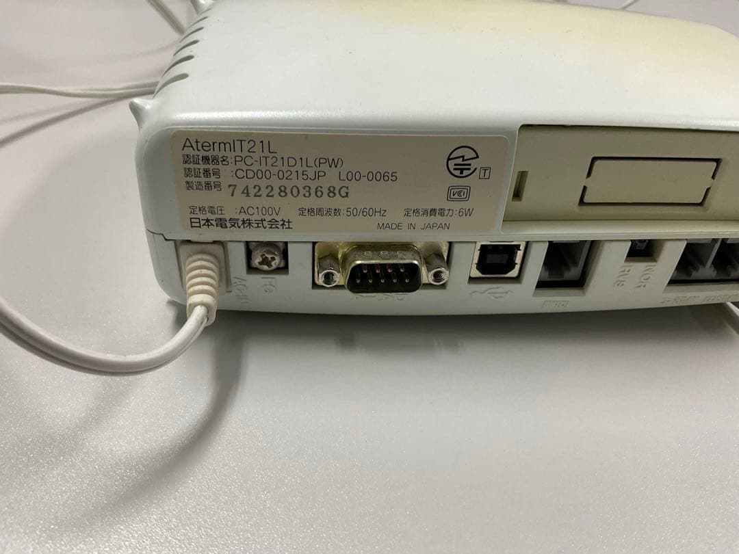 ターミナルアダプター　AtermIT21L 5台セット