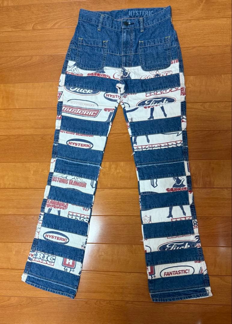 未使用25㌅★ウミヘビデニムにひと捻りでこんなん出来ました…激きゃわ降臨じゃん‼️