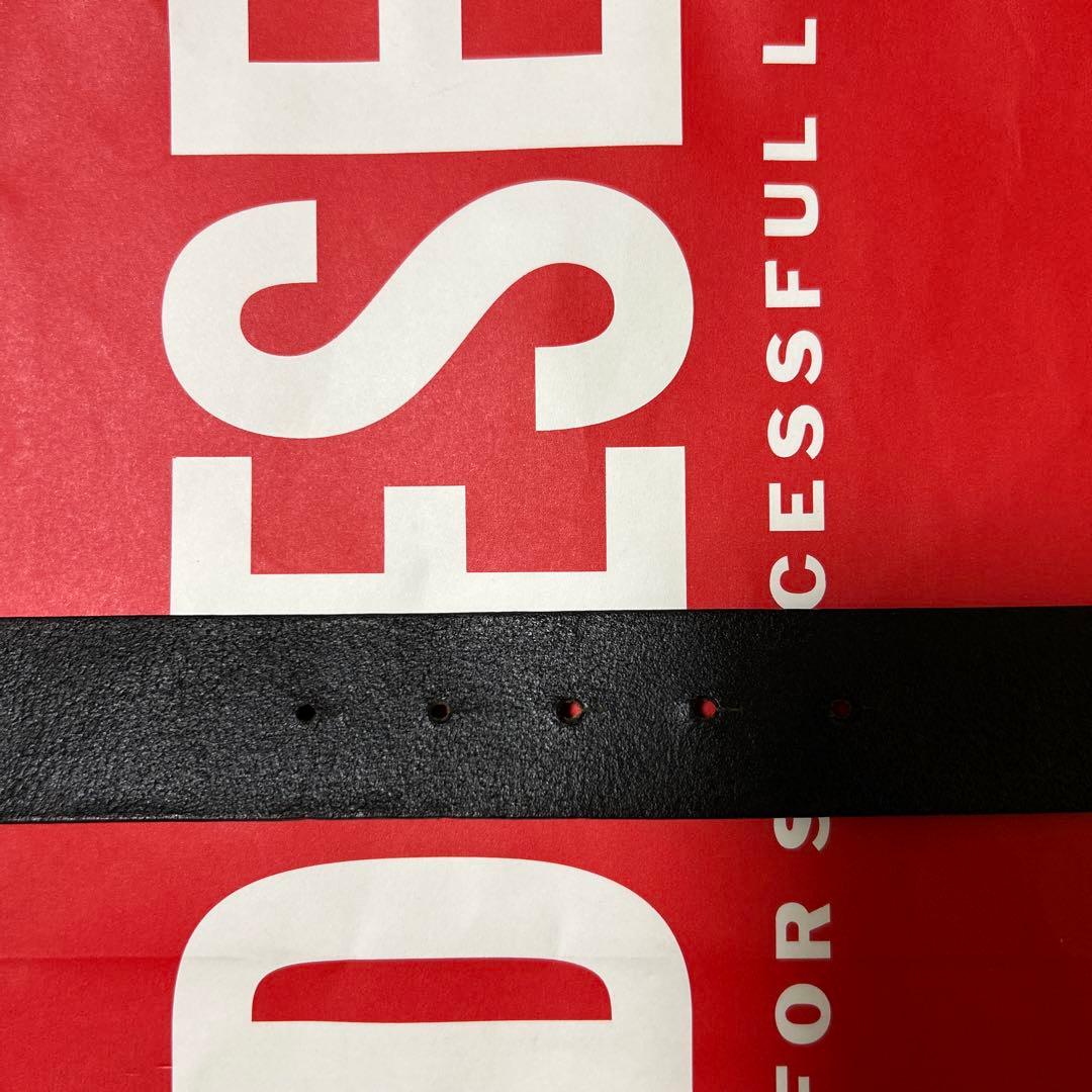DIESEL 黒レザーベルト