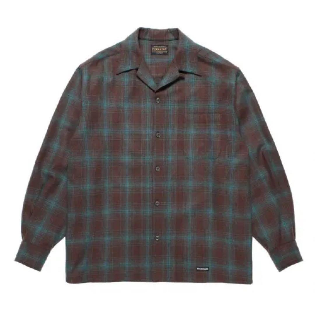 トップス wackomaria PENDLETON OMBRE CHECK SHIRT