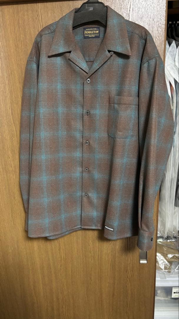 トップス wackomaria PENDLETON OMBRE CHECK SHIRT