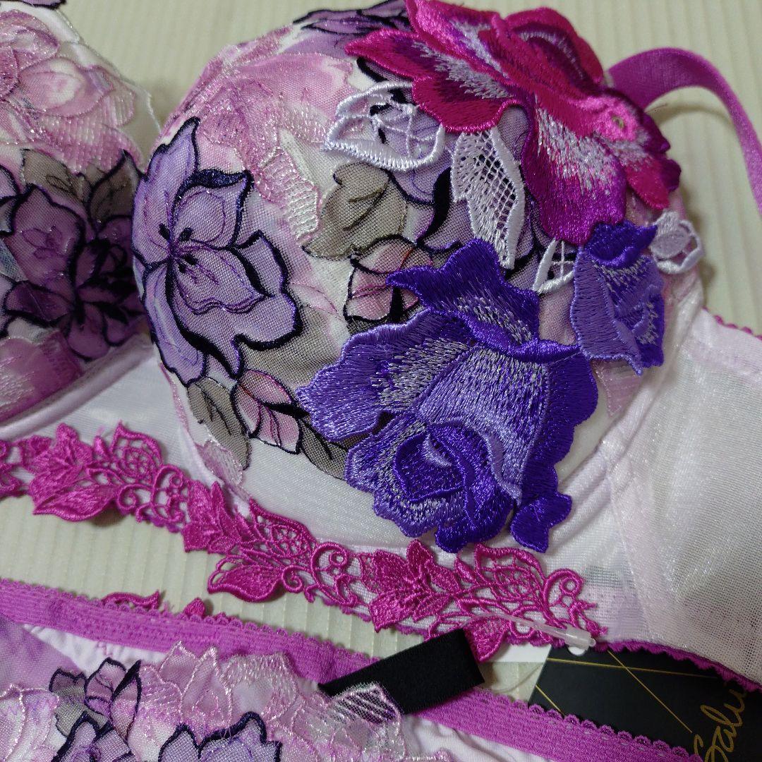 アズキさま専用サルート　salute ブラジャーショーツセット06g F70