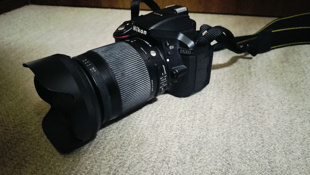 【Nikon一眼レフ D5300】【 SIGMA 18-300mmレンズ】セット