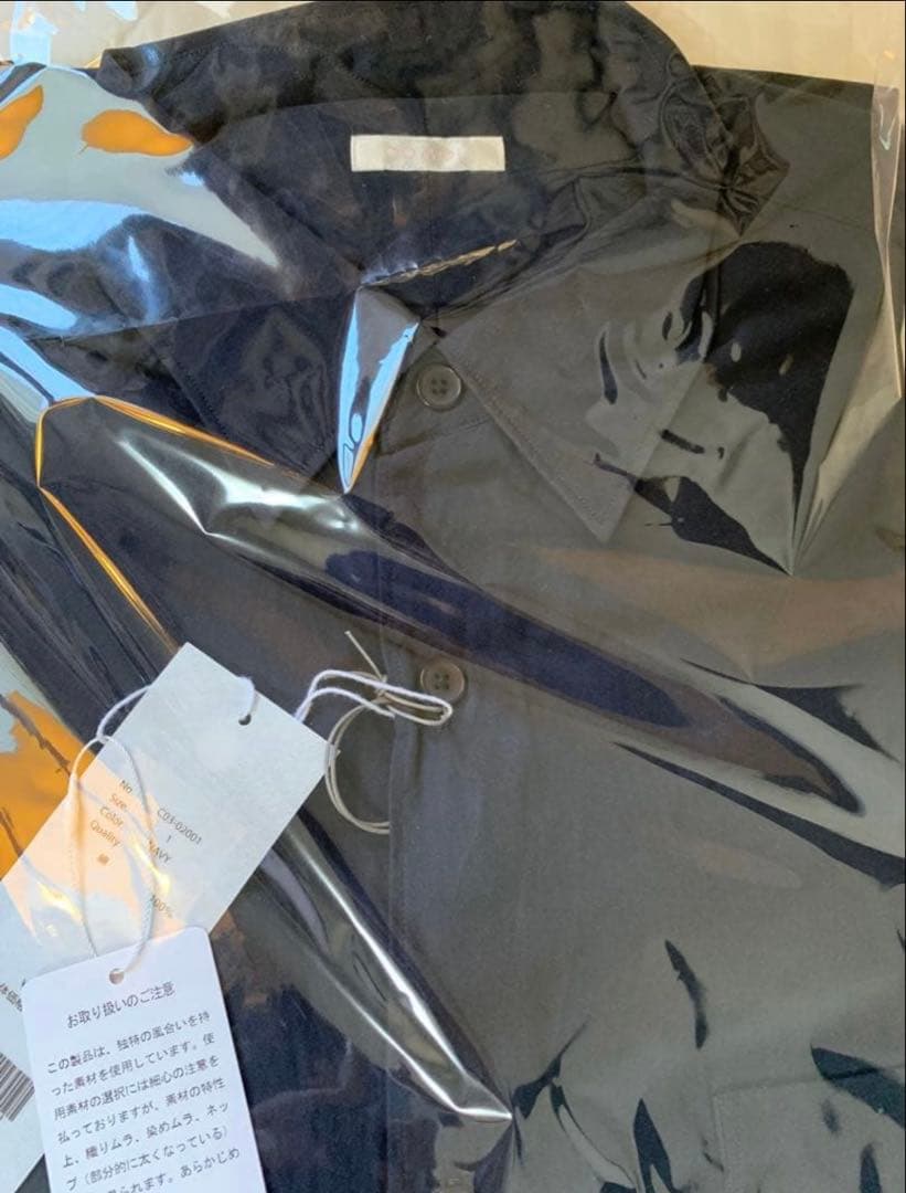 K*ー様 25AW サイズ1 COMOLI コモリシャツ NAVY