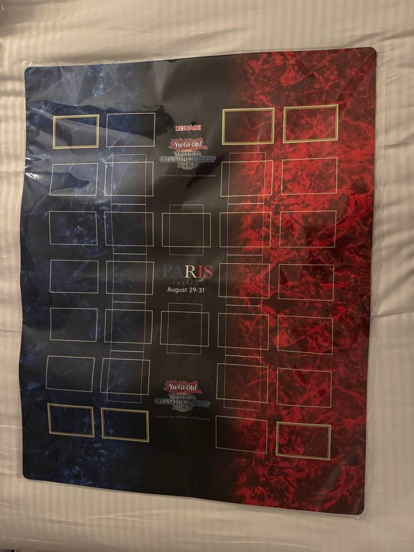 遊戯王　WCS2025 公式　プレイマット　パリ　選手限定