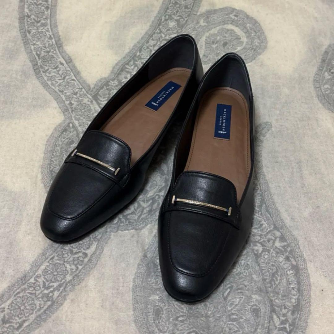 マッキントッシュロンドン　オールウェザー対応ビットローファー　24.5