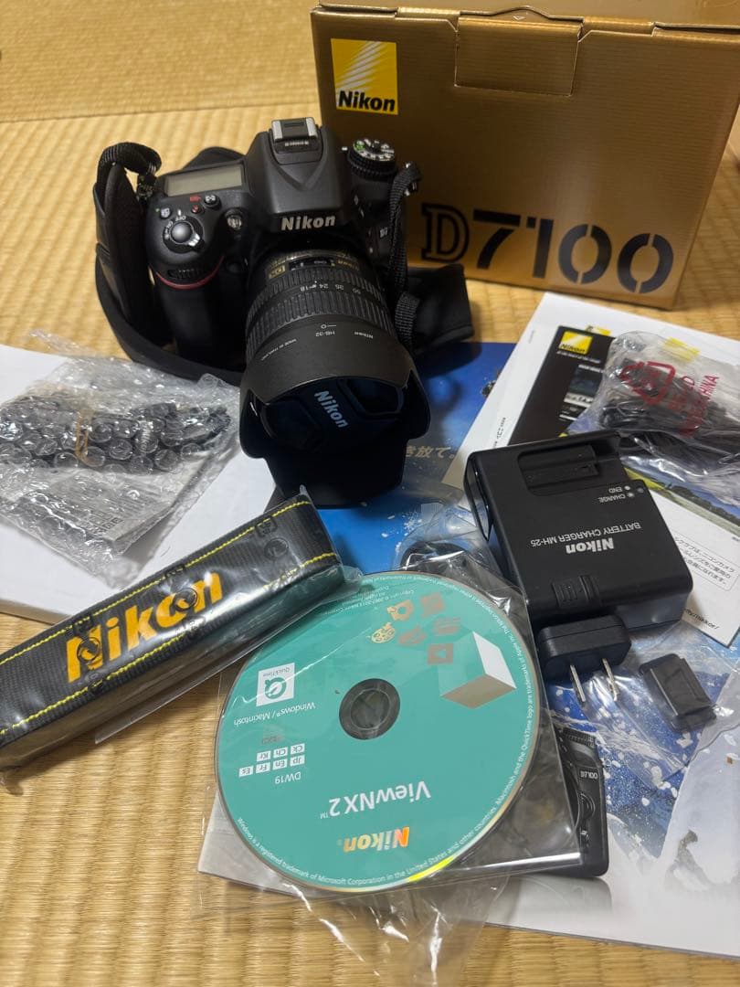 Nikon D7100 純正+タムロン望遠セット　ショット数4000