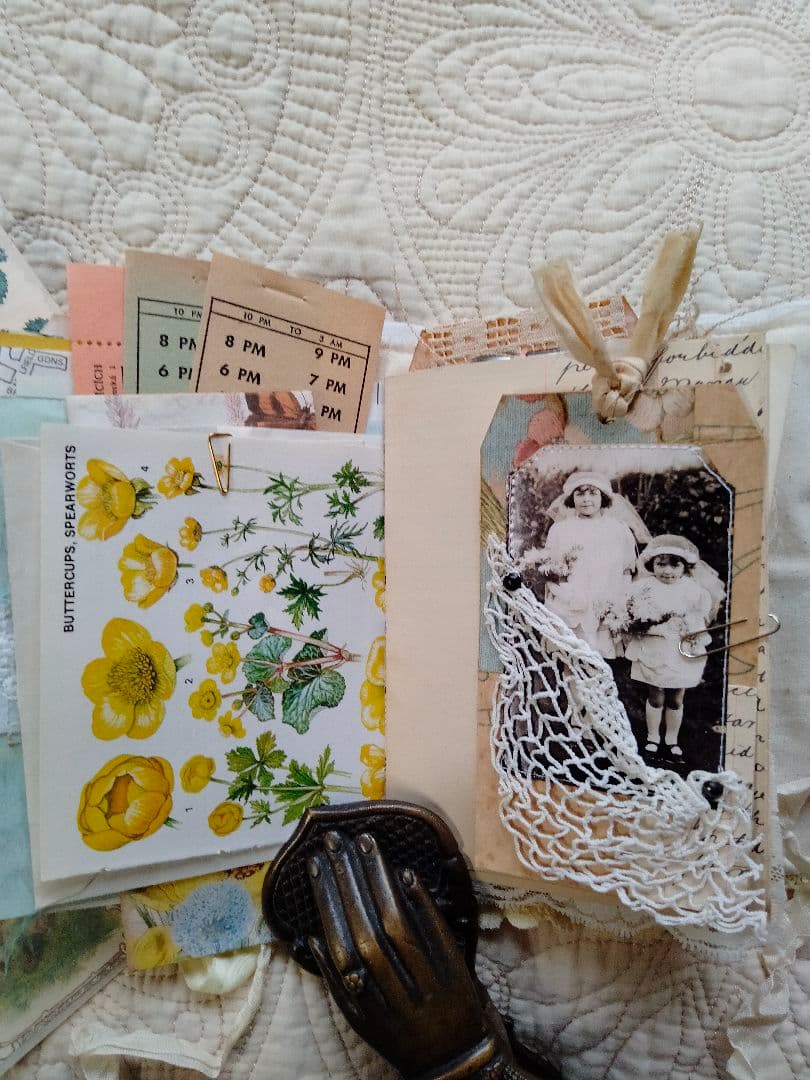 ヴィンテージ手作りジャーナル Old days 10