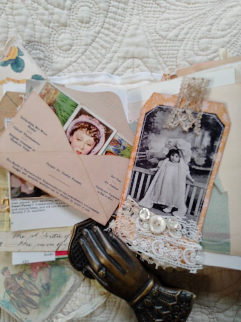 ヴィンテージ手作りジャーナル Old days 10