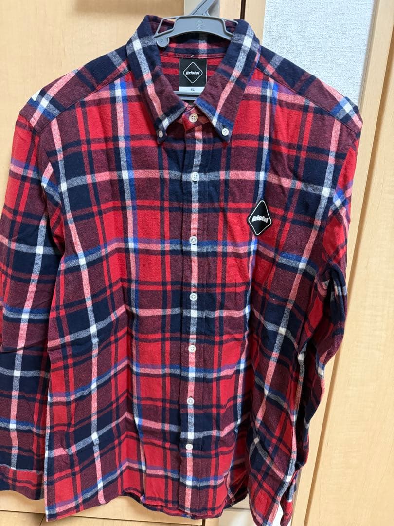 Bristol チェック柄ネルシャツ XL