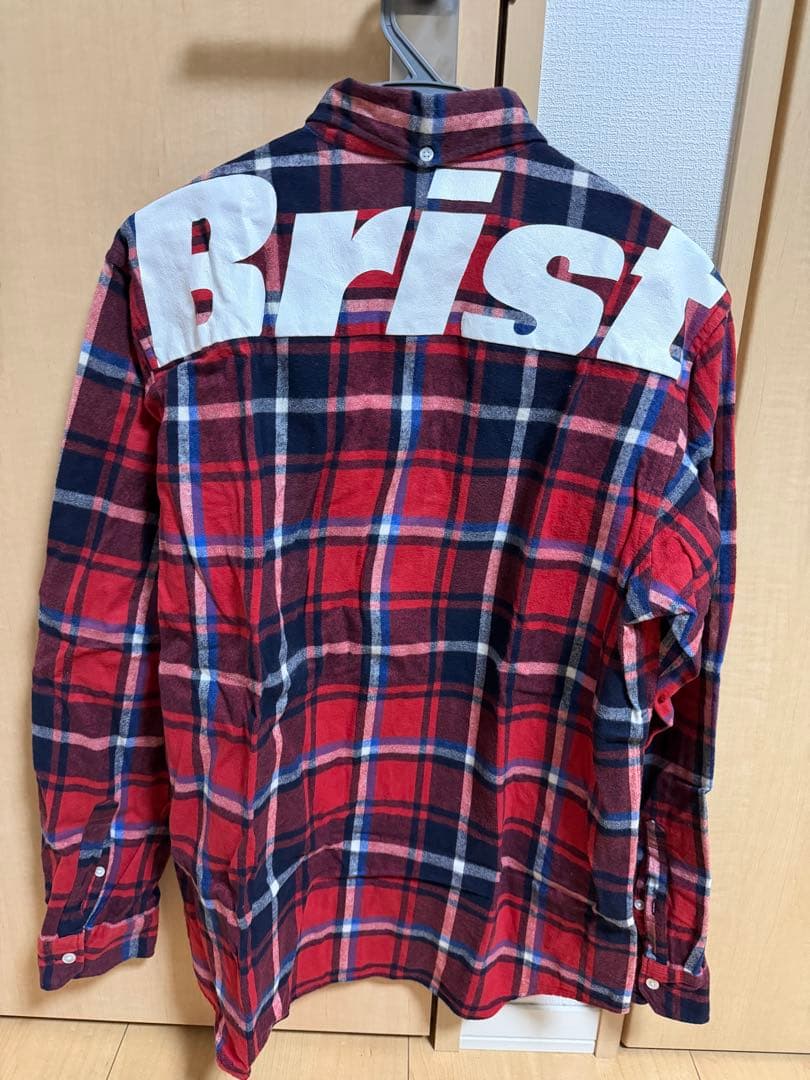 Bristol チェック柄ネルシャツ XL