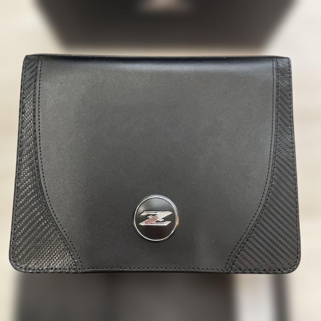 Z 車検証ケース ブラック レザー 日産純正品 箱付き RZ34