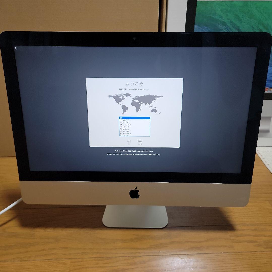 Apple iMac 21.5インチ (Late 2013) ジャンク品 箱あり