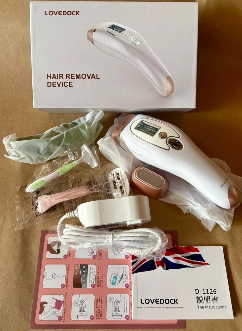 【在庫限りの大特価】サロン仕様 IPL光脱毛器 家庭用脱毛器 仕上りサロン級♪