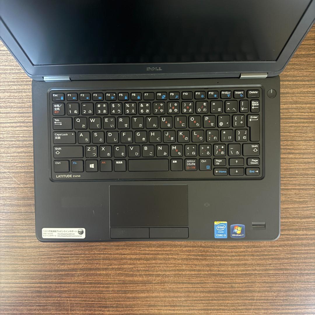 Windowsノート本体 Dell Latitude E5250 - 16GB, 256GB SSD