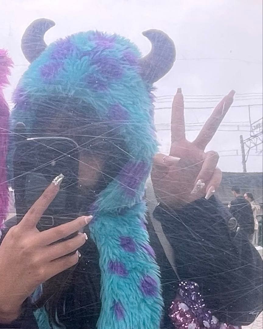 ディズニー サリー マフラーキャップ