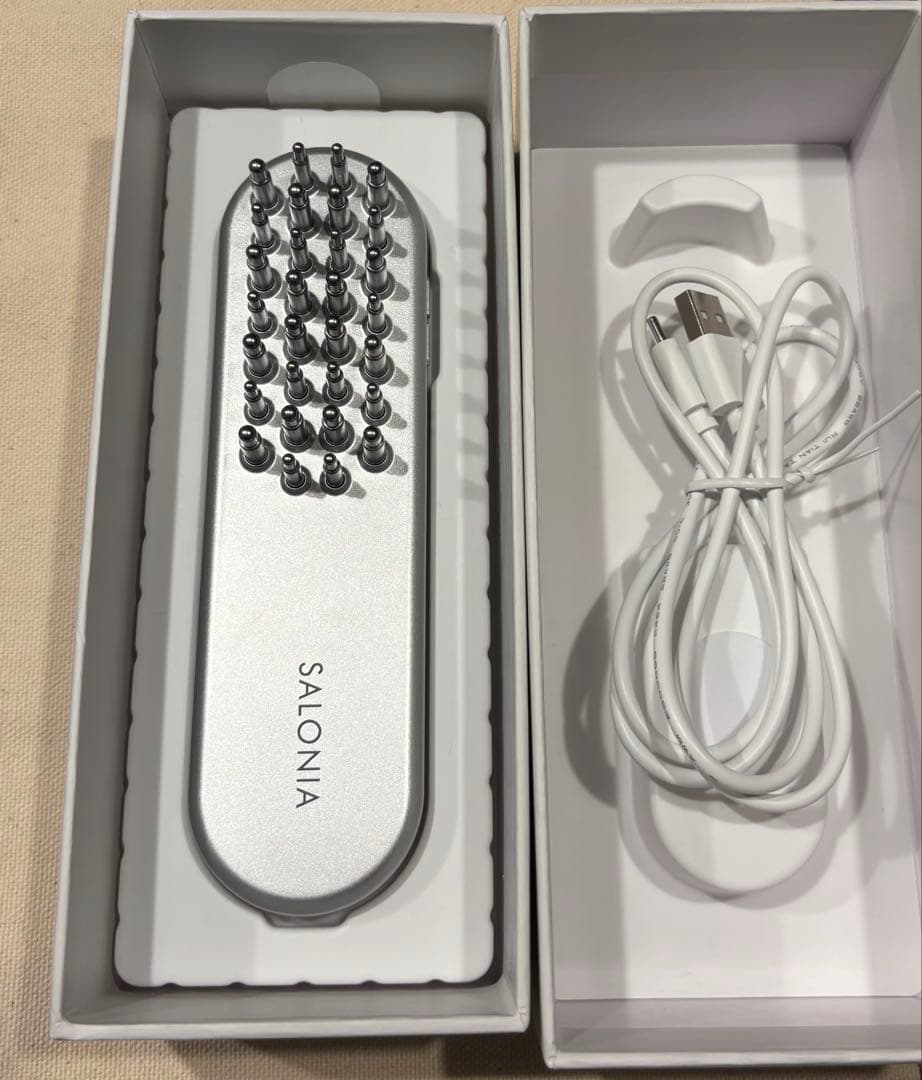 ボディ・フェイスケア SALONIA EMS LIFT BRUSH SAL22206SL