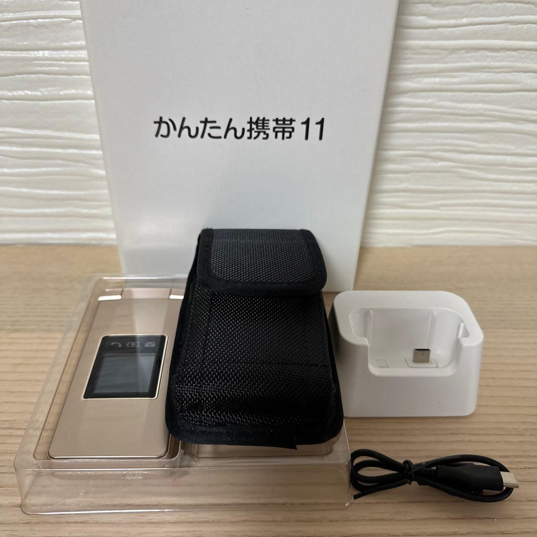 SoftBank かんたん携帯11 ゴールド SIM フリー