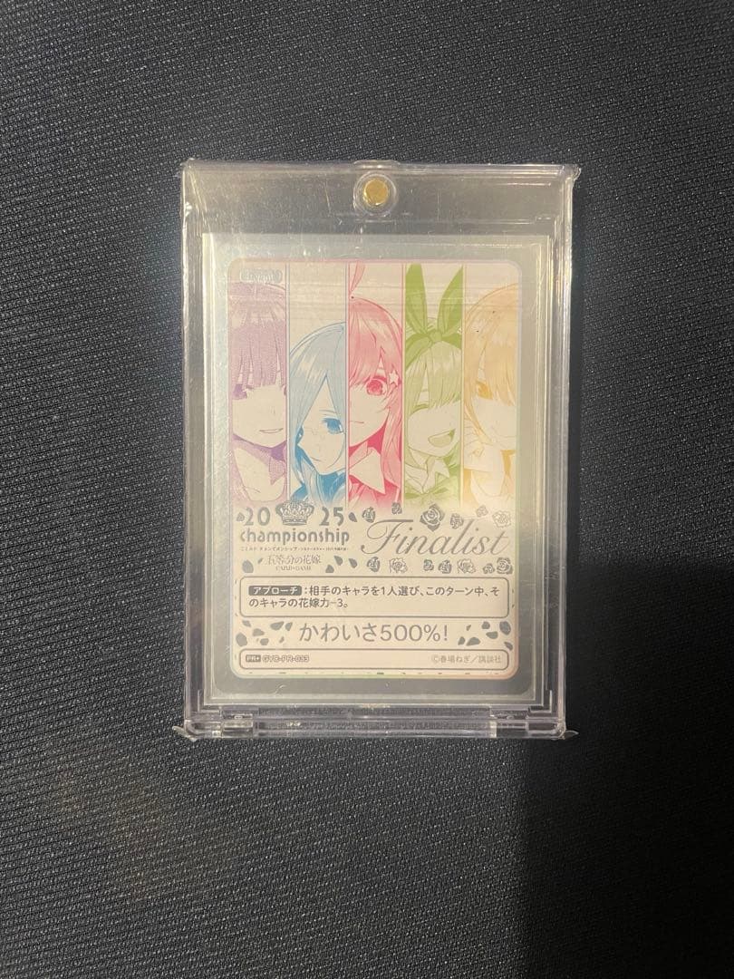 N*O様 五等分の花嫁 カードゲーム2025 Championship Fina